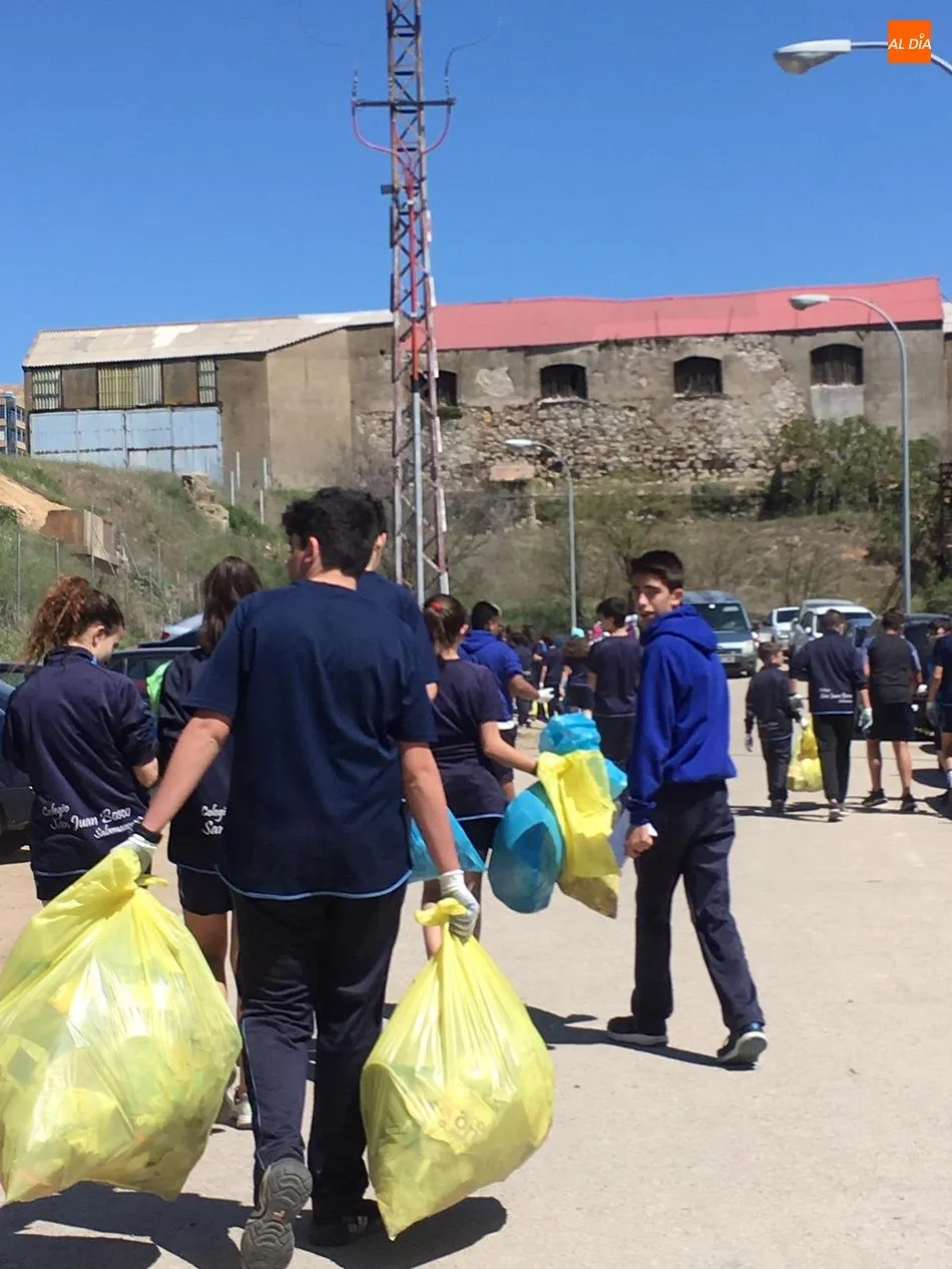 Foto 8 - Los alumnos del Colegio San Juan Bosco participan en un proyecto medioambiental
