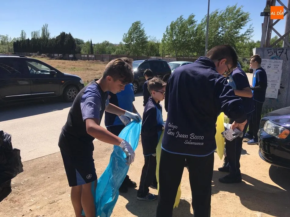 Foto 5 - Los alumnos del Colegio San Juan Bosco participan en un proyecto medioambiental