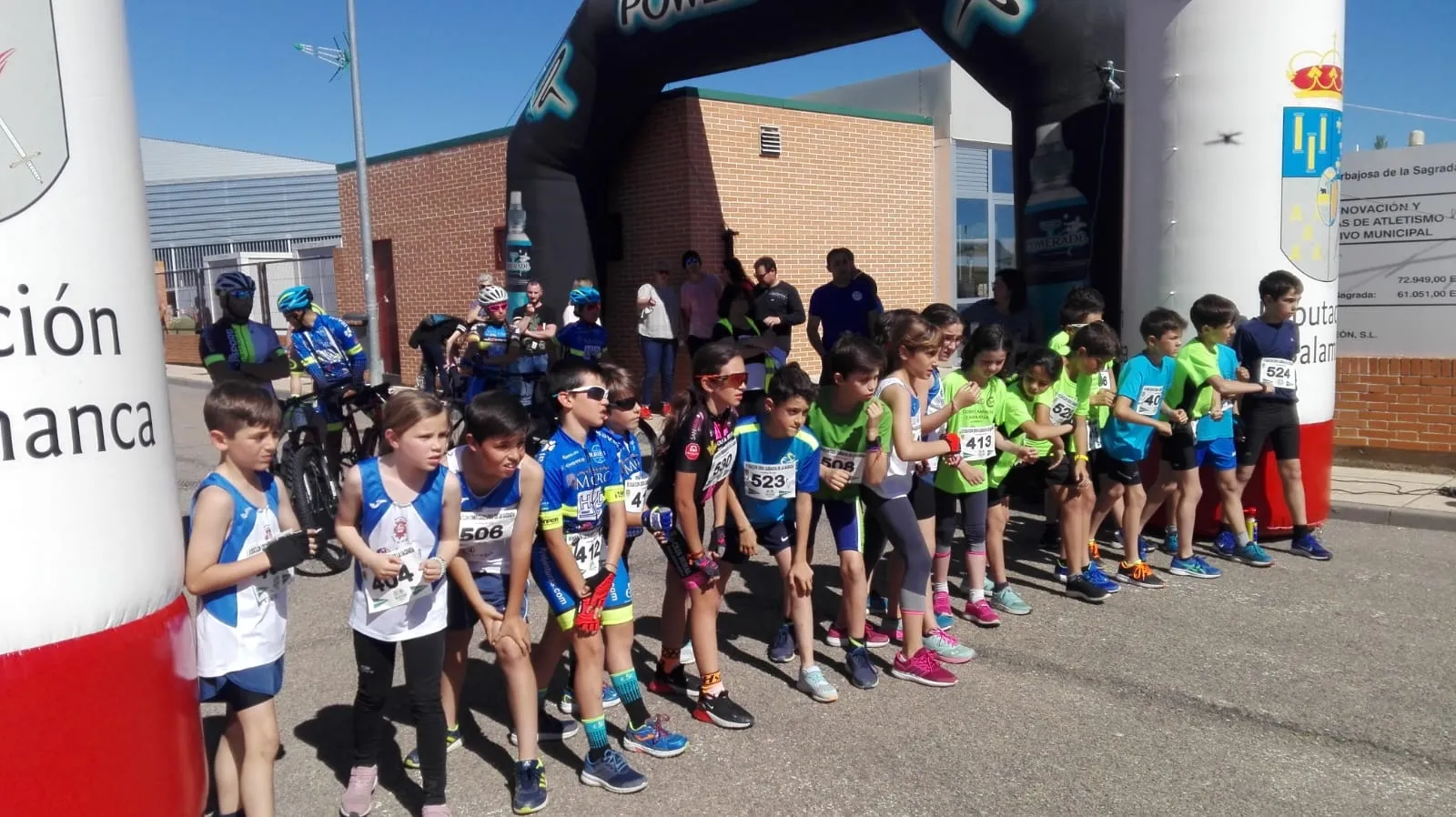 Foto 4 - Luc&iacute;a Bautista, primera f&eacute;mina en Cantimpalos de la Escuela de Ciclismo Salmantina  