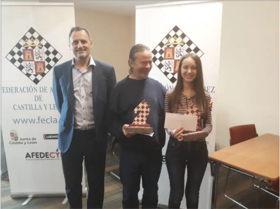 Eelco Haak y Lucía Sánchez, campeones autonómicos de ajedrez