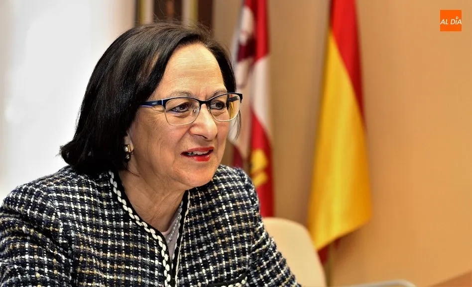 Lourdes Villoria, alcaldesa de Cabrerizos, repite como candidata por el PP. Foto de Ángel Merino