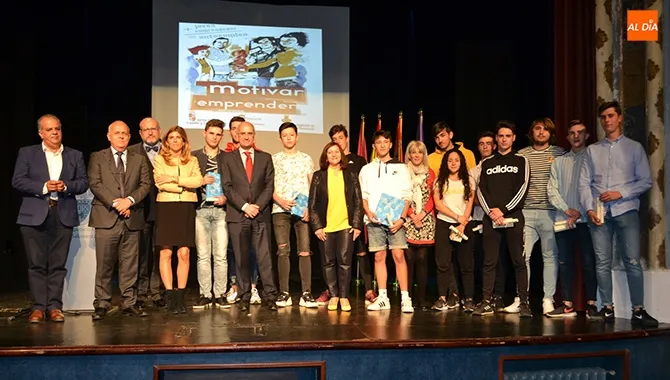 El teatro Calderón acogía la entrega de los X Premios Motivar Para Emprender de la Diputación de Salamanca