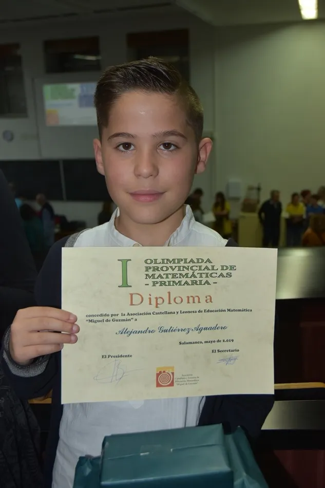 Foto 5 - Tres alumnos de Salesianos San Jos&eacute; destacan en la I Olimpiada Matem&aacute;tica de primaria