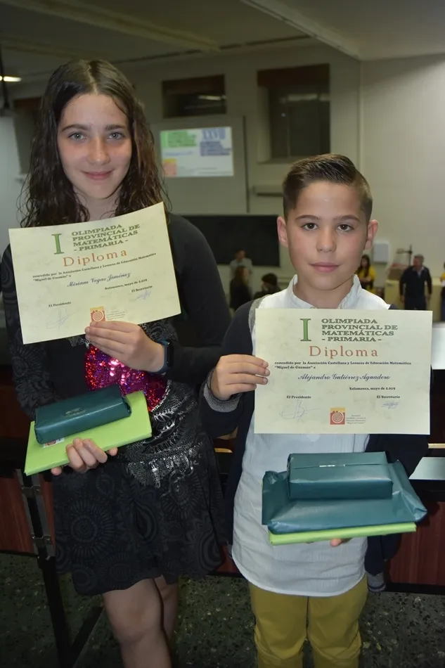 Foto 3 - Tres alumnos de Salesianos San Jos&eacute; destacan en la I Olimpiada Matem&aacute;tica de primaria