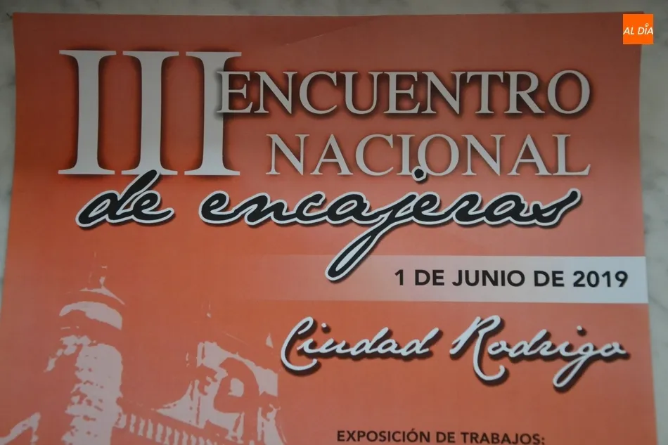 Desvelado el cartel del III Encuentro Nacional de Encajeras de Ciudad Rodrigo  
