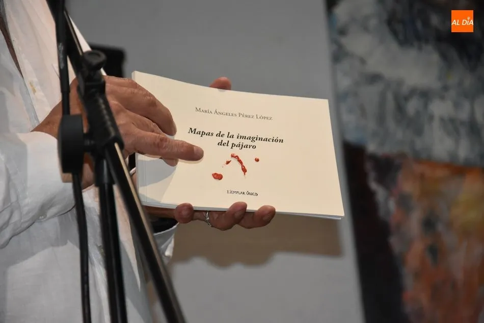 Foto 4 - &Aacute;ngeles P&eacute;rez L&oacute;pez y Gabriel Vi&ntilde;als, ejemplares &uacute;nicos de poes&iacute;a y pintura