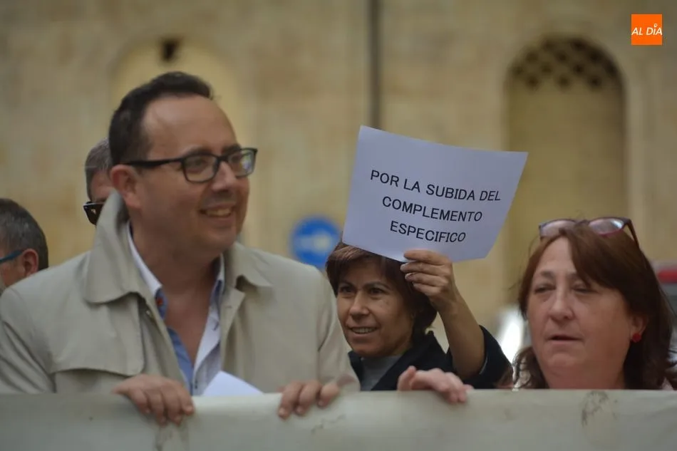 Foto 6 - Nueva movilizaci&oacute;n de funcionarios de Justicia por un incremento del complemento espec&iacute;fico