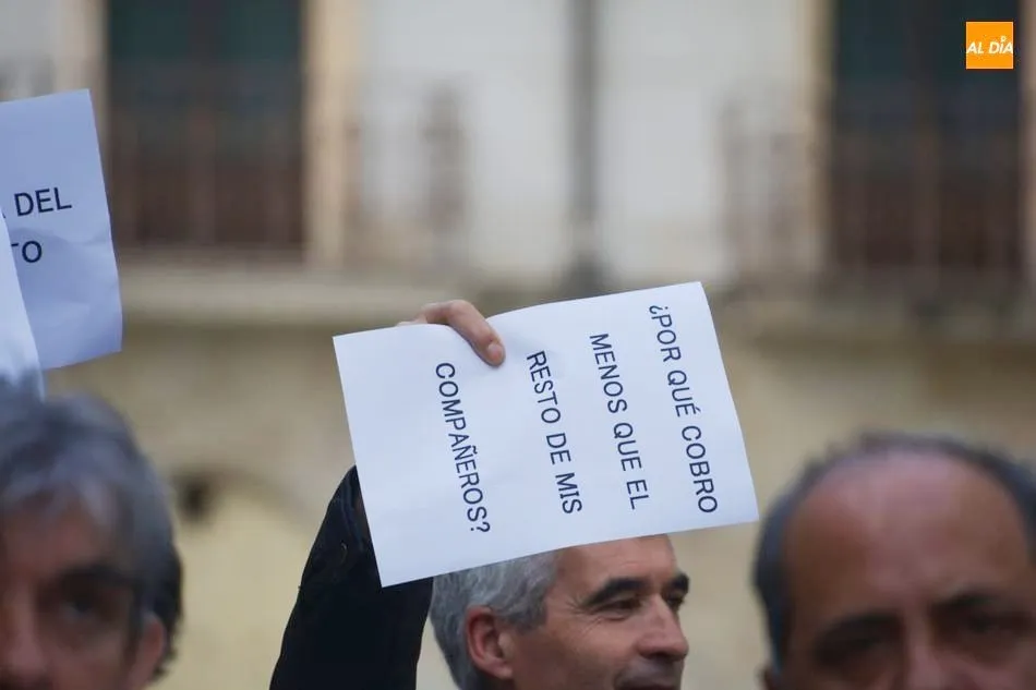 Foto 5 - Nueva movilizaci&oacute;n de funcionarios de Justicia por un incremento del complemento espec&iacute;fico