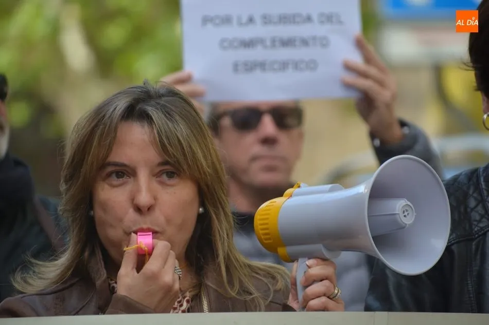 Foto 4 - Nueva movilizaci&oacute;n de funcionarios de Justicia por un incremento del complemento espec&iacute;fico