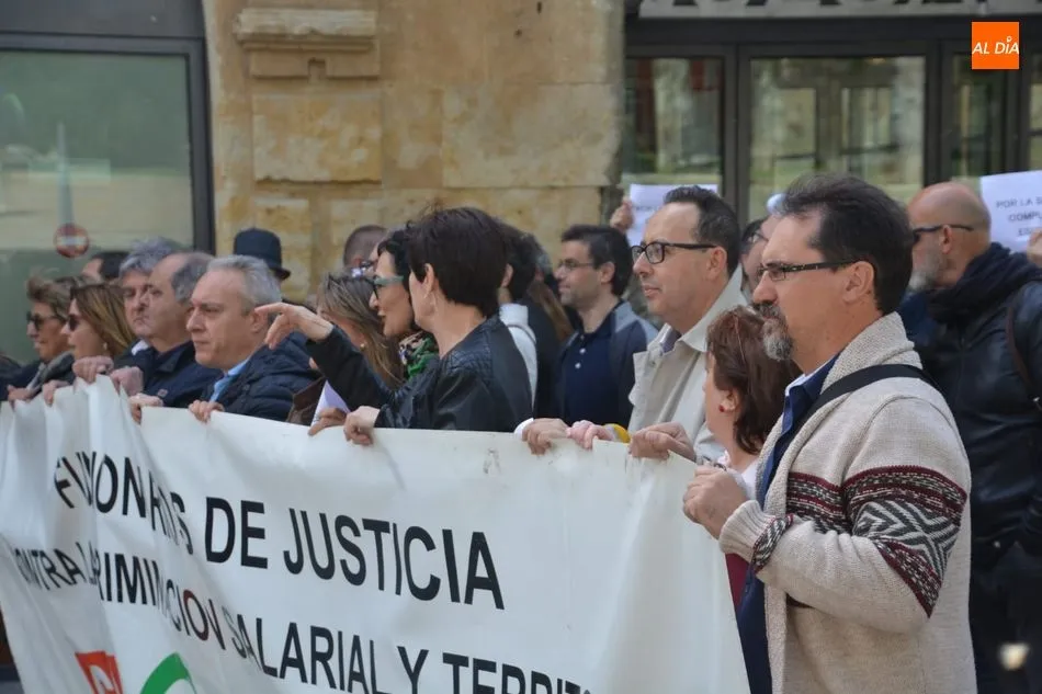 Foto 3 - Nueva movilizaci&oacute;n de funcionarios de Justicia por un incremento del complemento espec&iacute;fico