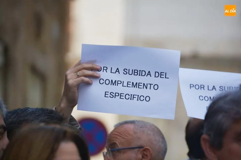 Foto 2 - Nueva movilizaci&oacute;n de funcionarios de Justicia por un incremento del complemento espec&iacute;fico