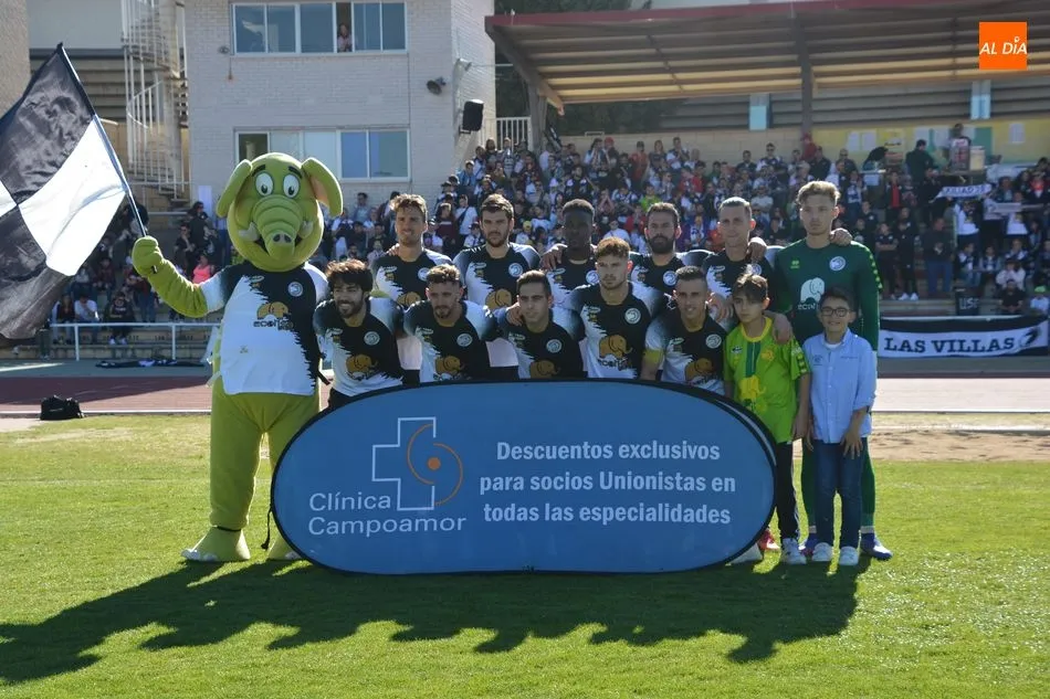 Once titular de Unionistas ante el San Sebastián de los Reyes
