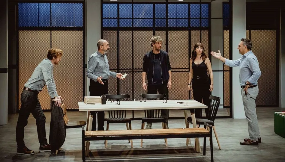 Una de las escenas de esta obra de teatro, 7 años