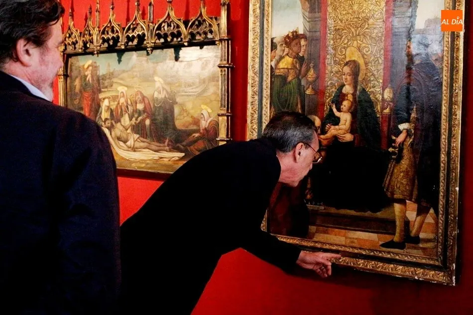 Foto 6 - El Museo de Salamanca expone tres obras de arte de los siglos XV y XVI incautadas a un grupo...
