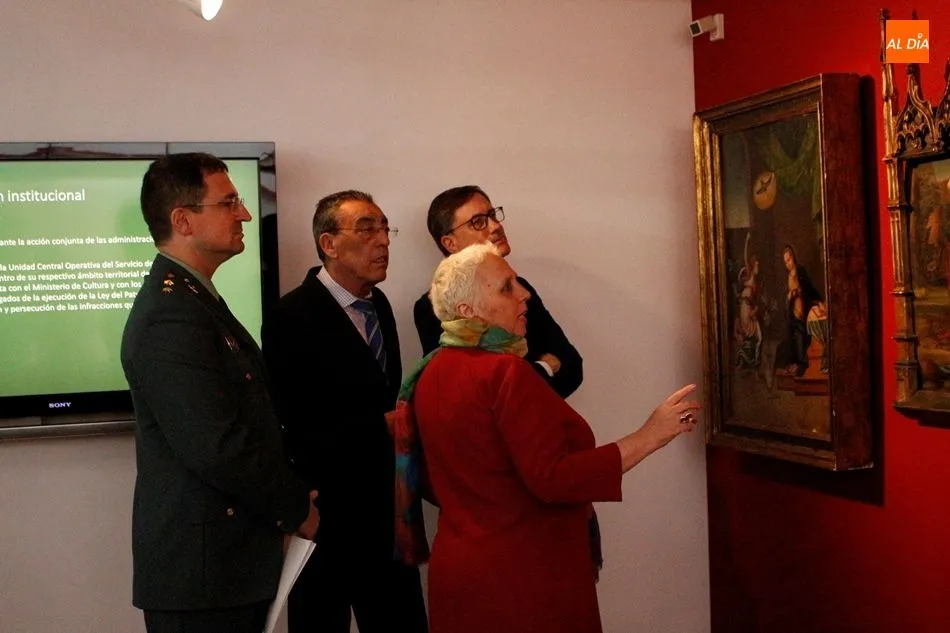Foto 5 - El Museo de Salamanca expone tres obras de arte de los siglos XV y XVI incautadas a un grupo...