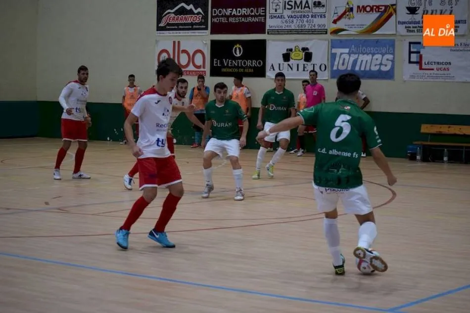 Acción de un partido del Piensos Durán Albense en Alba de Tormes