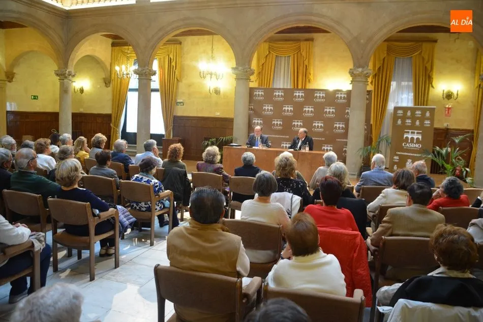 Foto 4 - Fernando D&iacute;ez Moreno, una lecci&oacute;n de Humanismo Cristiano en el Casino de Salamanca