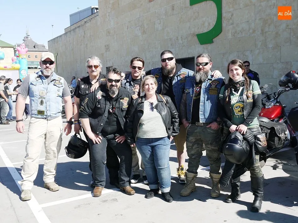 Los moteros se unen contra el acoso escolar