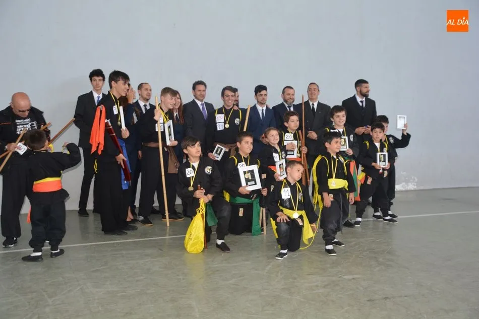 Foto 4 - Entregados los premios del Encuentro Nacional de Kung Fu en Santa Marta de Tormes
