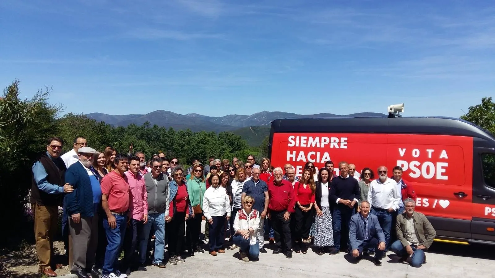 Acto celebrada esta mañana en Cristóbal