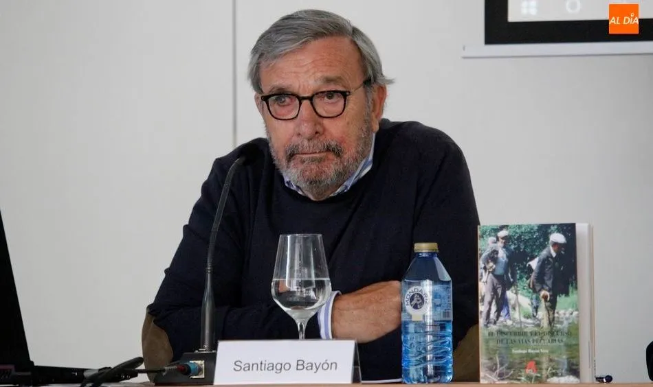 Santiago Bayón Vera, autor de  ‘El discurrir y el discurso de las vías pecuarias’. Foto de Elena López