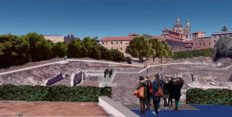 Recreación de esta intervención en el Botánico