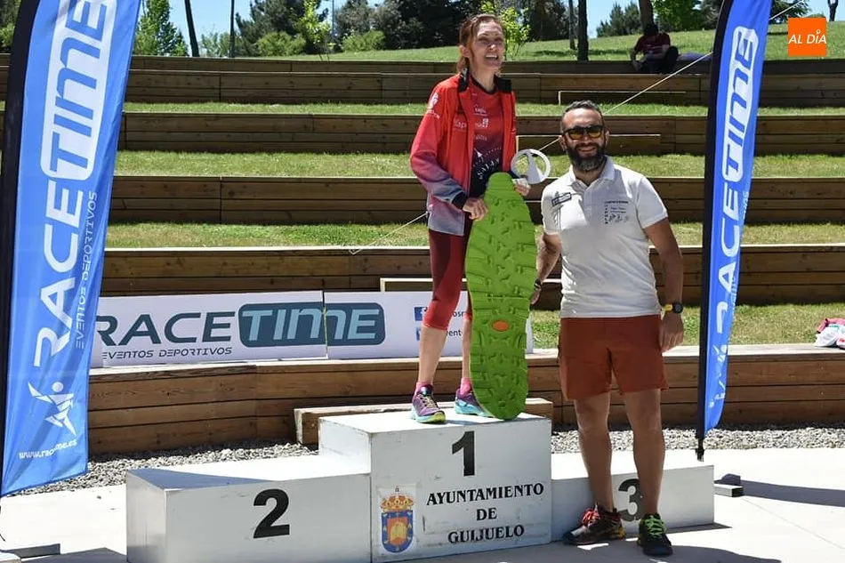 Foto 2 - Mar&iacute;a del Castillo y Alberto Hernando se imponen en la I Trail del Jam&oacute;n