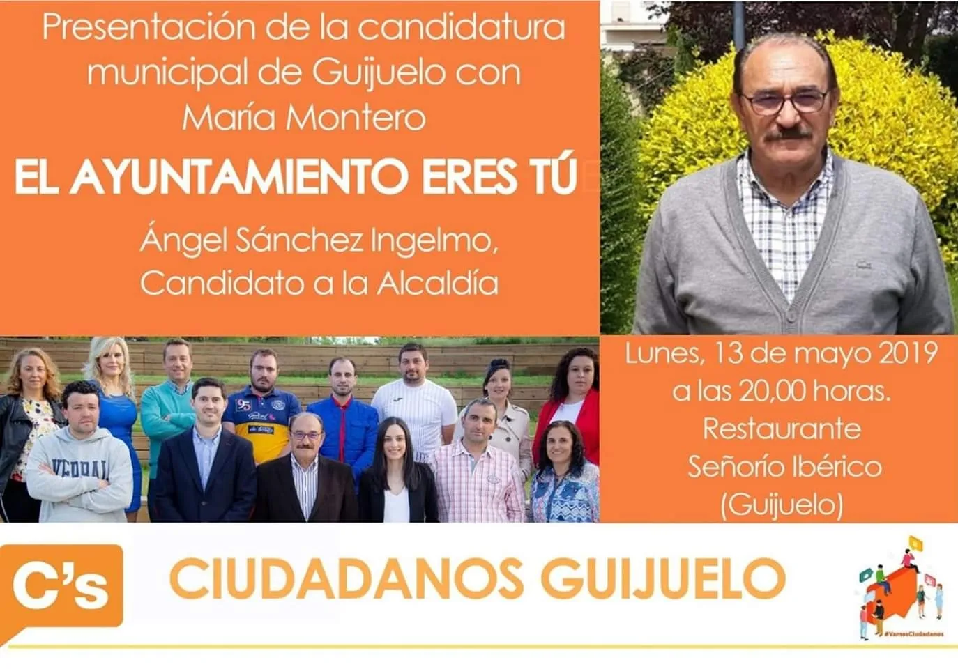 Foto 2 - Ciudadanos presenta hoy su candidatura en Guijuelo