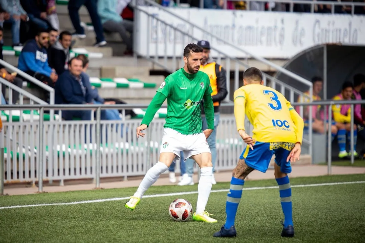 Iván Pérez, con el Guijuelo / CD Guijuelo
