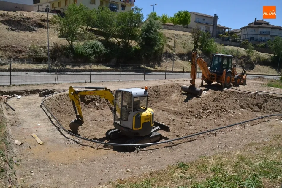 Comienza la construcción de la pista de skate  