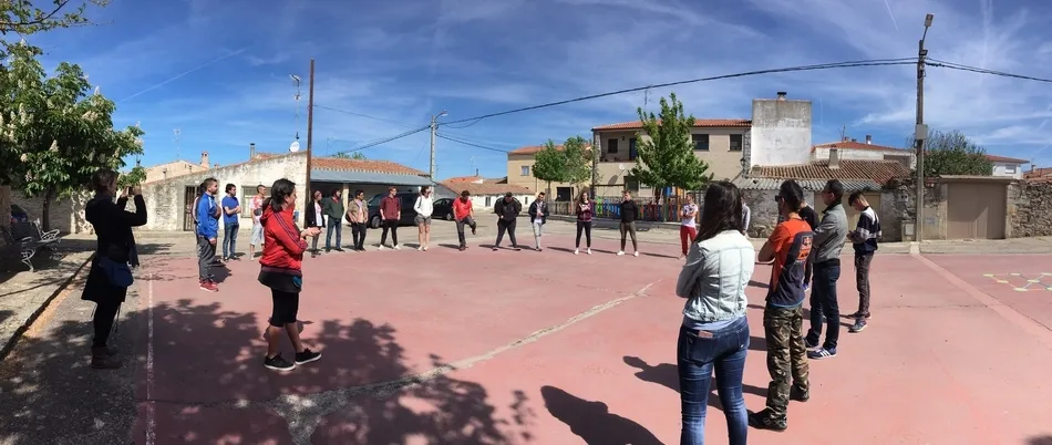 Foto 3 - Primer encuentro de j&oacute;venes del proyecto &lsquo;Laboratorio Rural&rsquo; en Juzbado