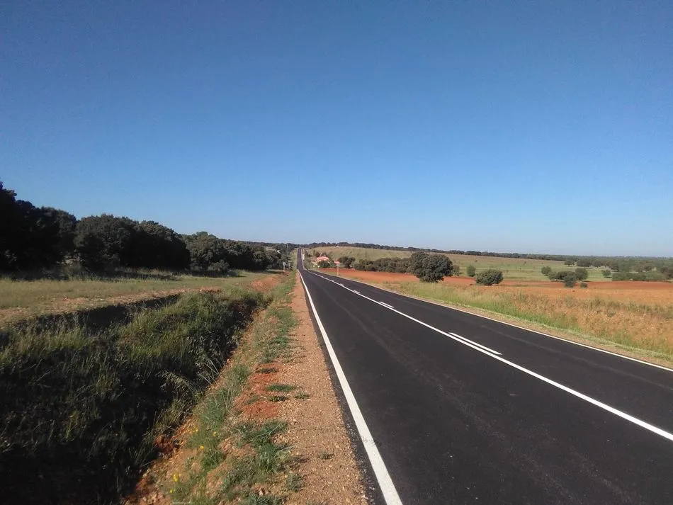 Foto 4 - Abierta al tr&aacute;fico la carretera de Matilla tras las obras de mejora ejecutadas por la Diputaci&oacute;n  