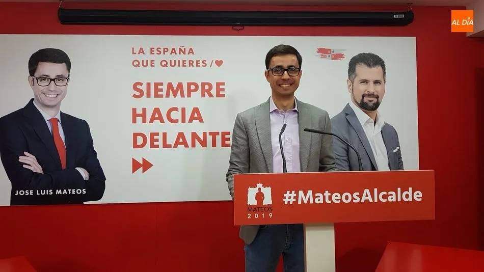 José Luis Mateos ha explicado las medidas del PSOE para favorecer la conciliación