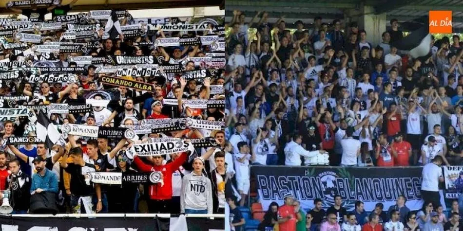 Aficionados de Unionistas y del Salamanca UDS