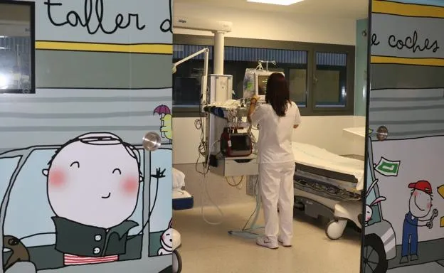 Zona de Pediatría del Hospital Clinico de Valladolid / El Norte de Castilla