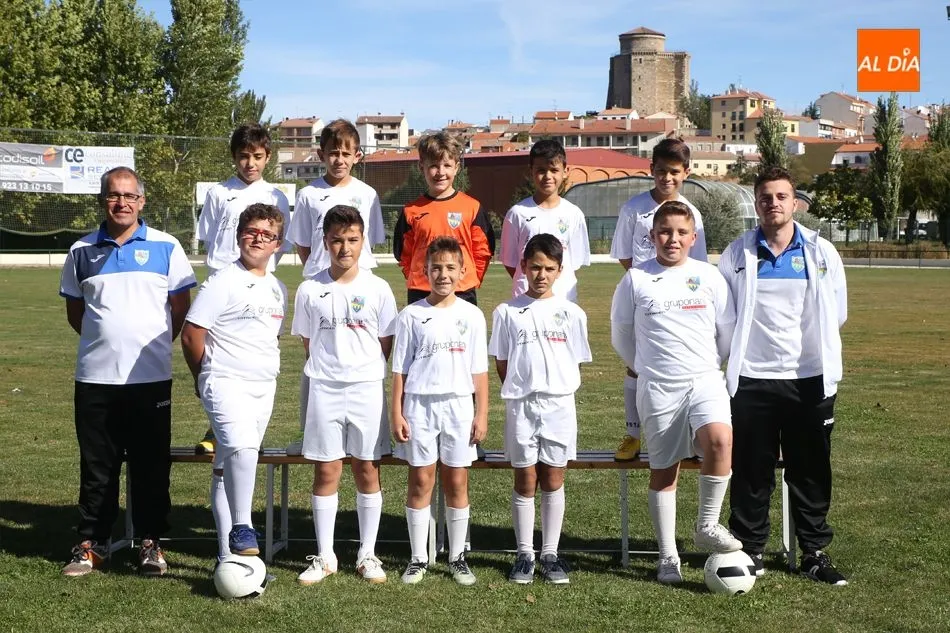 Plantilla del Alevín B del Alba de Tormes CF