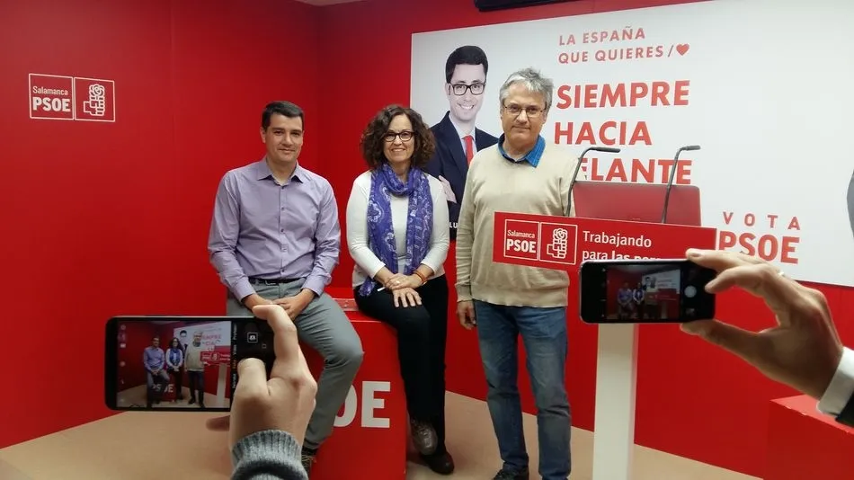 José Luis Moyano, Nuria Solé y Fernando Rubio