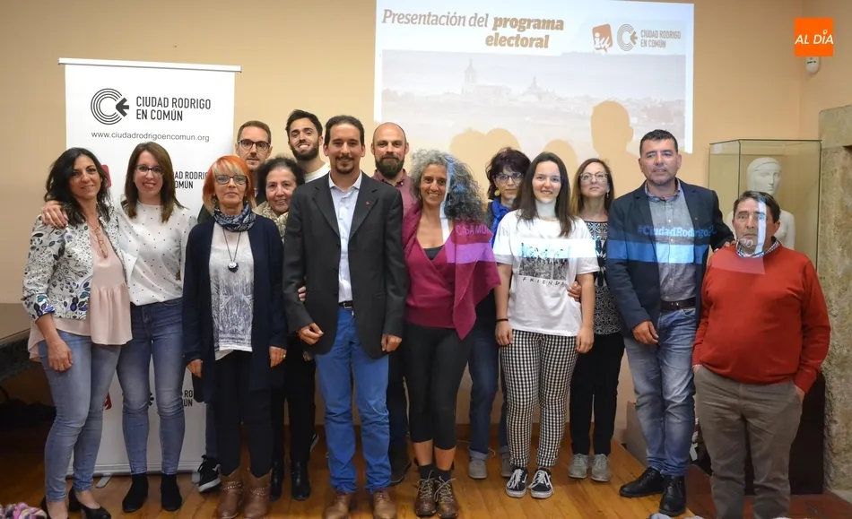 Foto 2 - El pleno empleo y fijar poblaci&oacute;n, objetivos finales del programa de IU-Ciudad Rodrigo en Com&uacute;n  