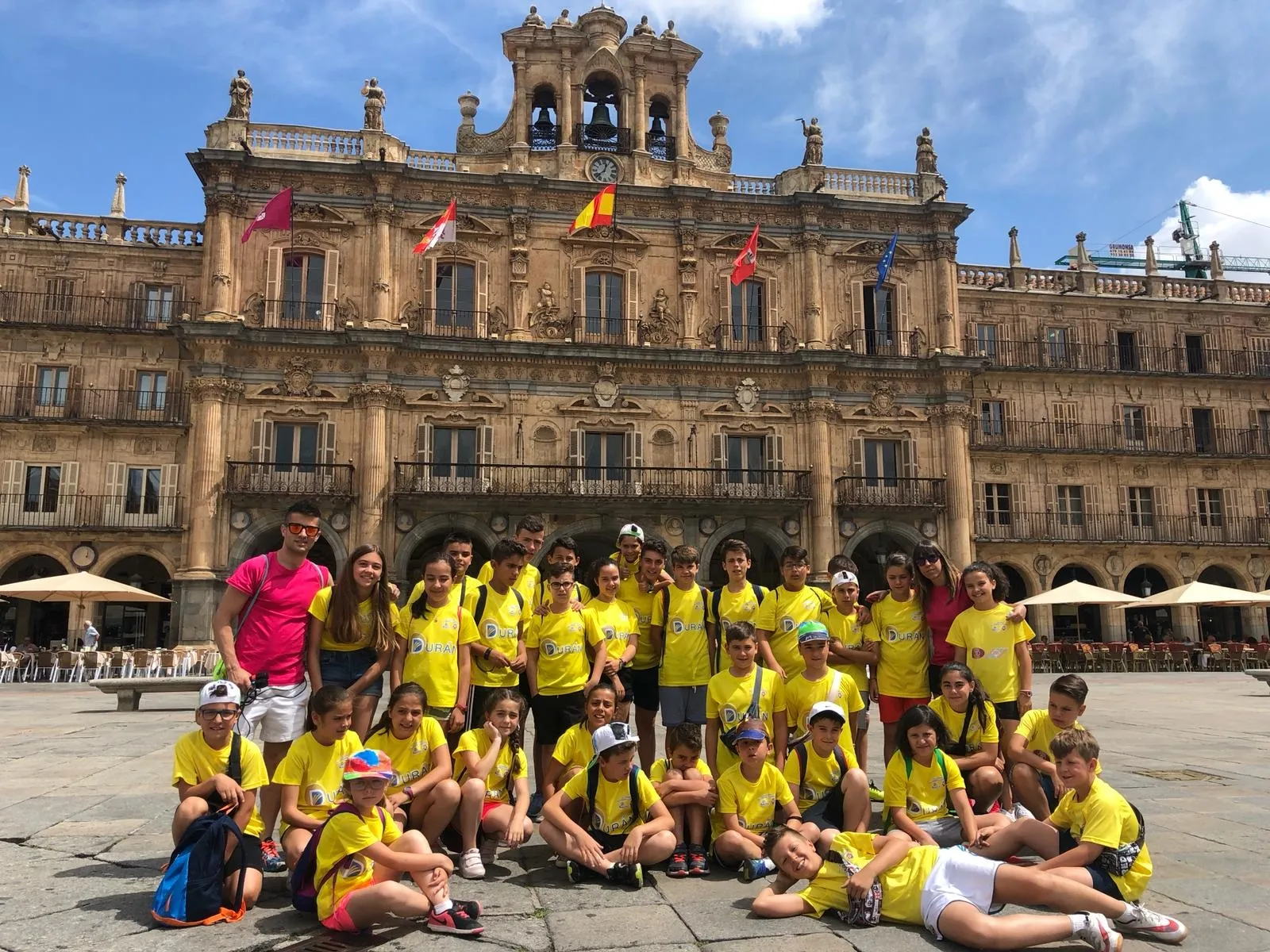 Visita a Salamanca en la anterior edición del campamento