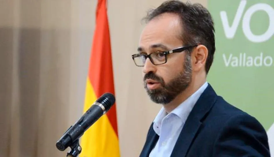 El candidato de Vox a la Presidencia de la Junta, Jesús García Conde. Foto de El Norte de Castilla