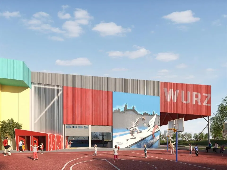 Foto 4 - El Consistorio inicia la contrataci&oacute;n de las obras del cerramiento del front&oacute;n anexo a W&uuml;rzburg  