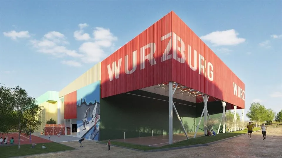 Foto 3 - El Consistorio inicia la contrataci&oacute;n de las obras del cerramiento del front&oacute;n anexo a W&uuml;rzburg  