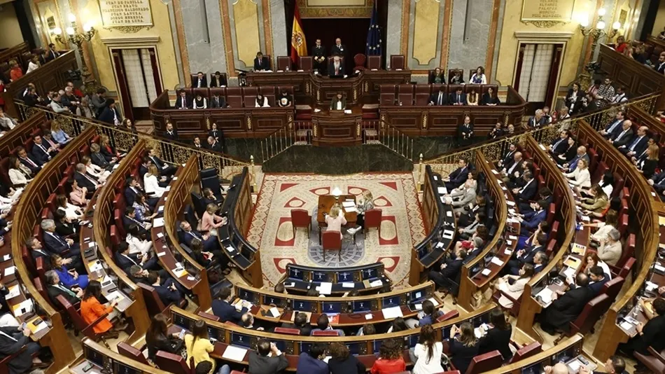 Sesión constitutiva del Congreso XIII Legislatura. Foto: @CongresodelosDiputados