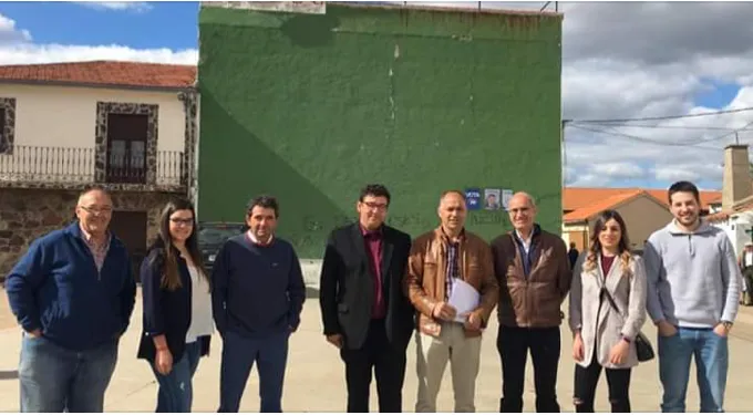 La candidatura del PP en Morasverdes recibe el apoyo directo de Javier Iglesias y Marcelino Cordero ...