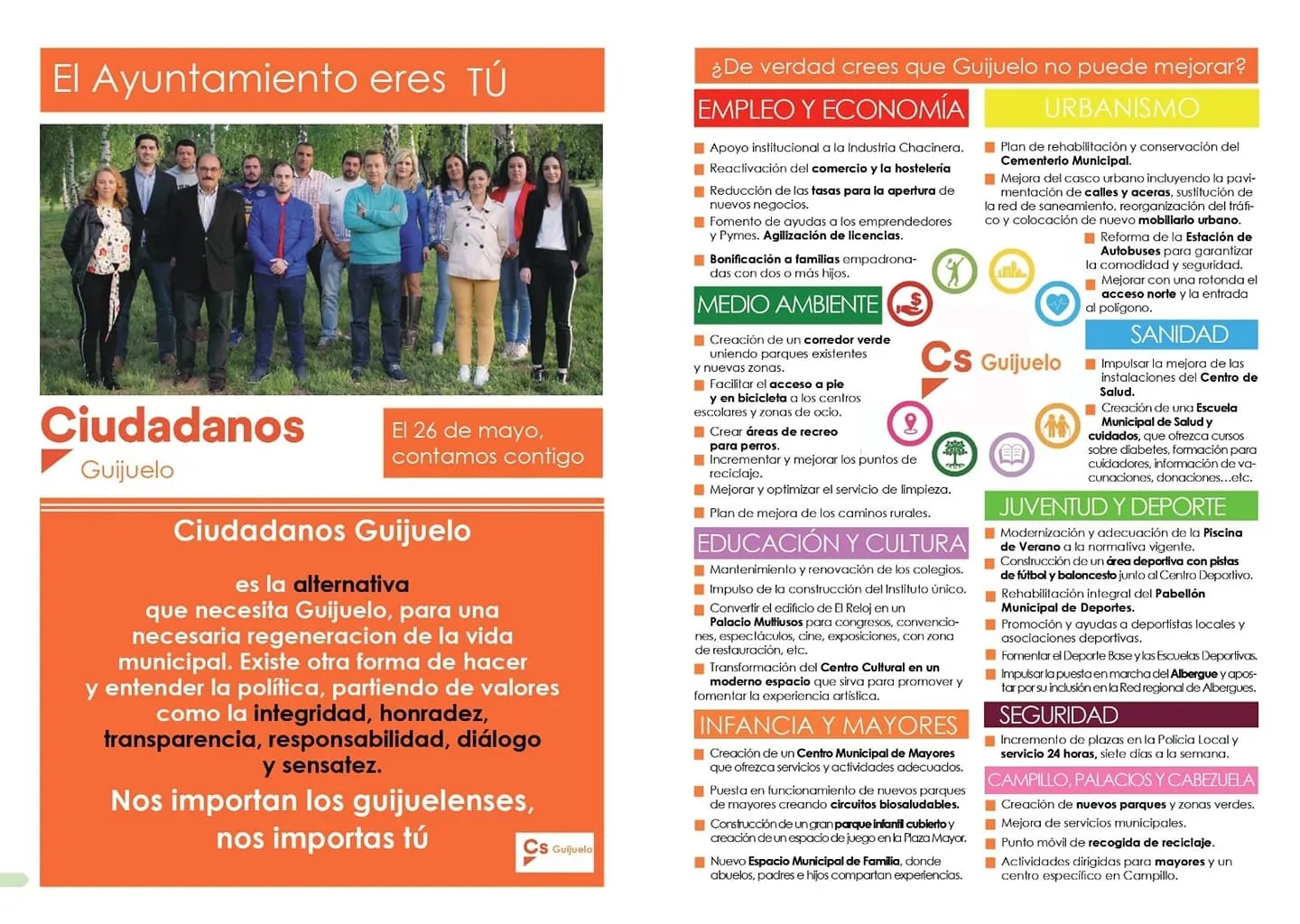 Foto 4 - Ciudadanos afronta la recta final de la campa&ntilde;a electoral
