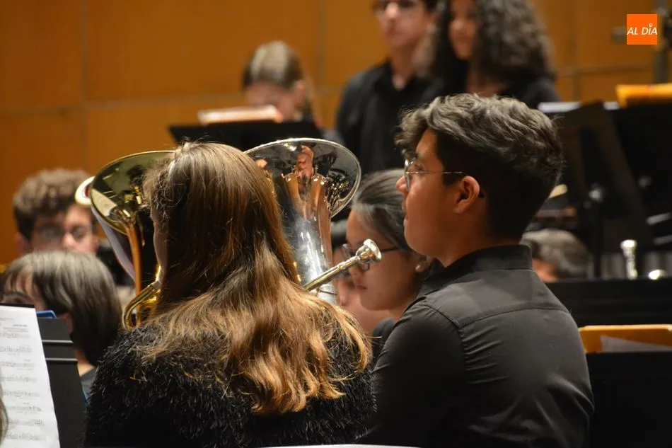 Foto 3 - Brillante concierto de las bandas del Conservatorio Profesional de M&uacute;sica en el CAEM
