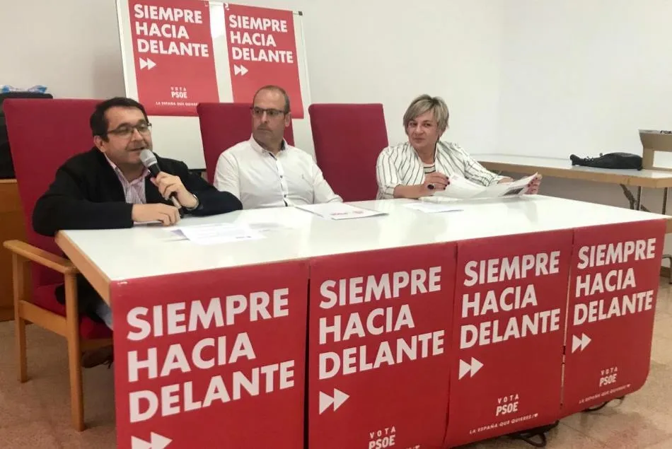 El PSOE desarrolla un acto en Sancti-Spíritus en apoyo a Antonio Sánchez  
