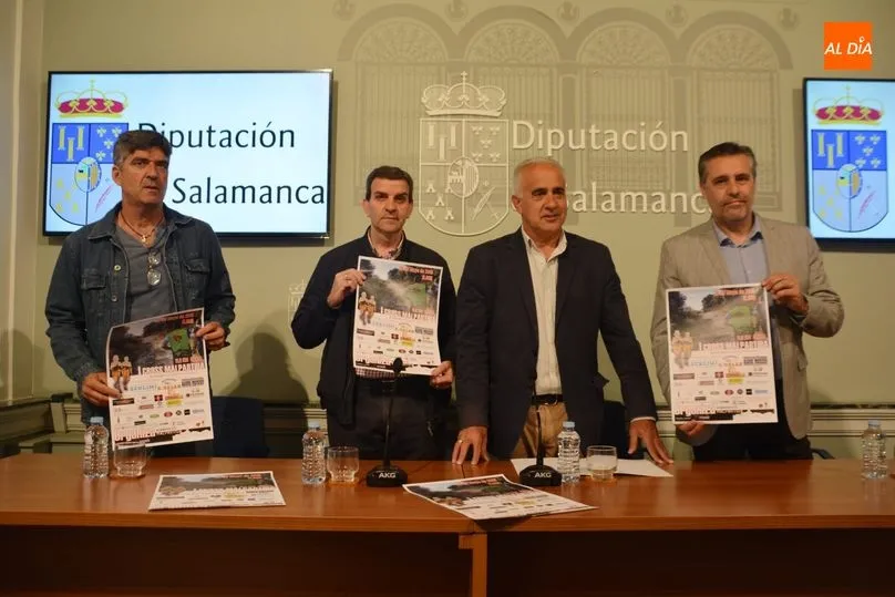 Gabriel Ruano, José Luis Salinero, Jesús María Ortiz y Casimiro Blanco. Fotos: Lydia González