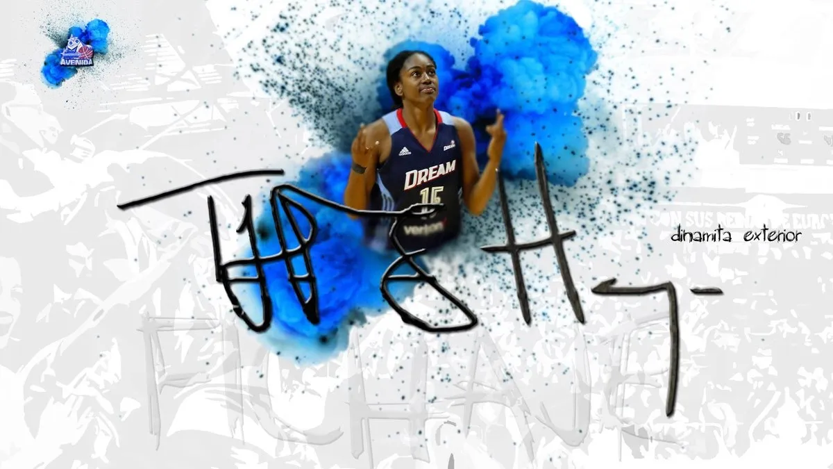 Tifanny Hayes, en el cartel de presentación de Avenida