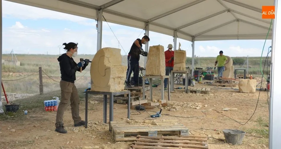 Cuarto puesto para Susana López en el Certamen de Escultura de la XIX Feria de la Piedra de...